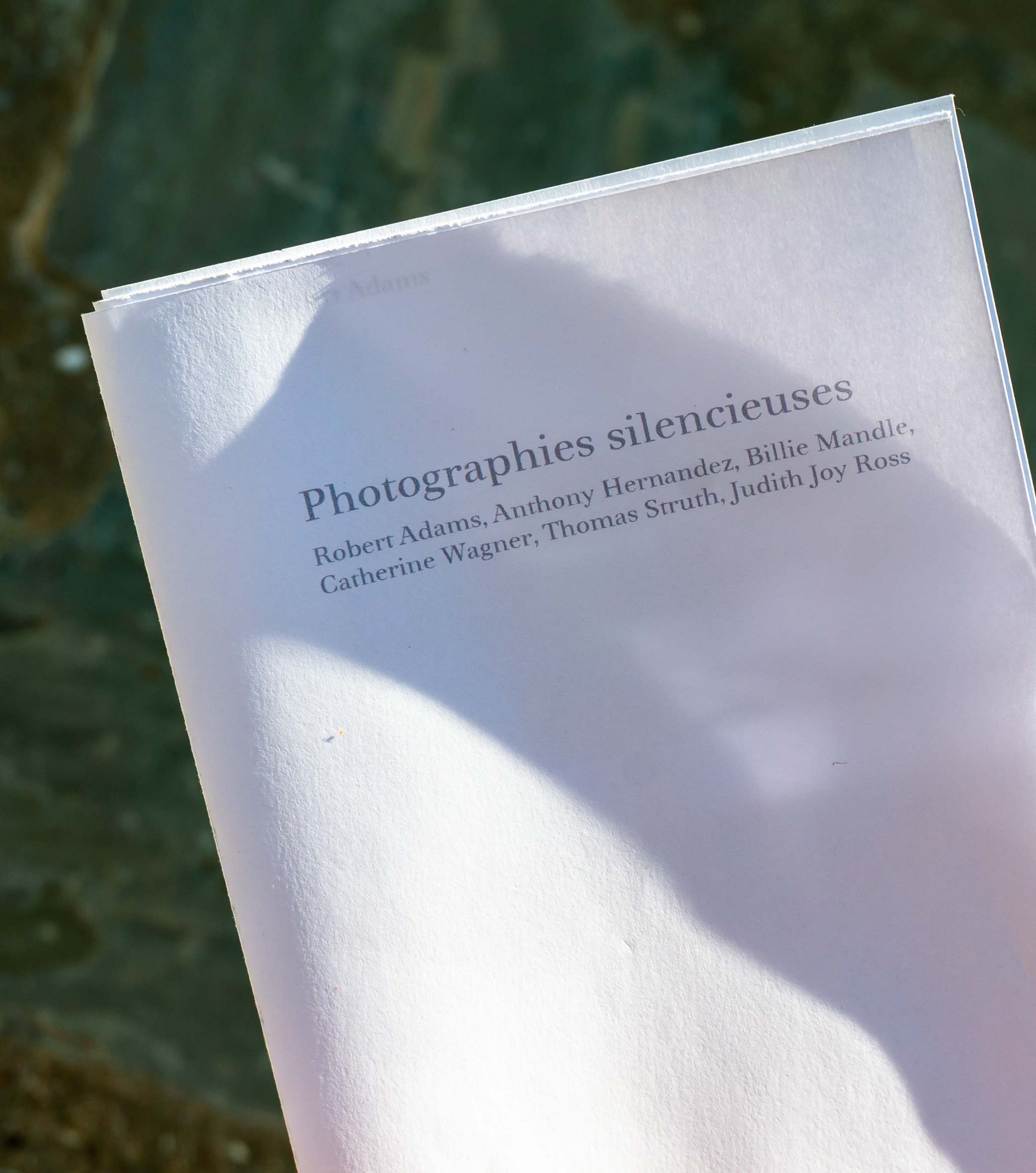 Photographies silencieuses